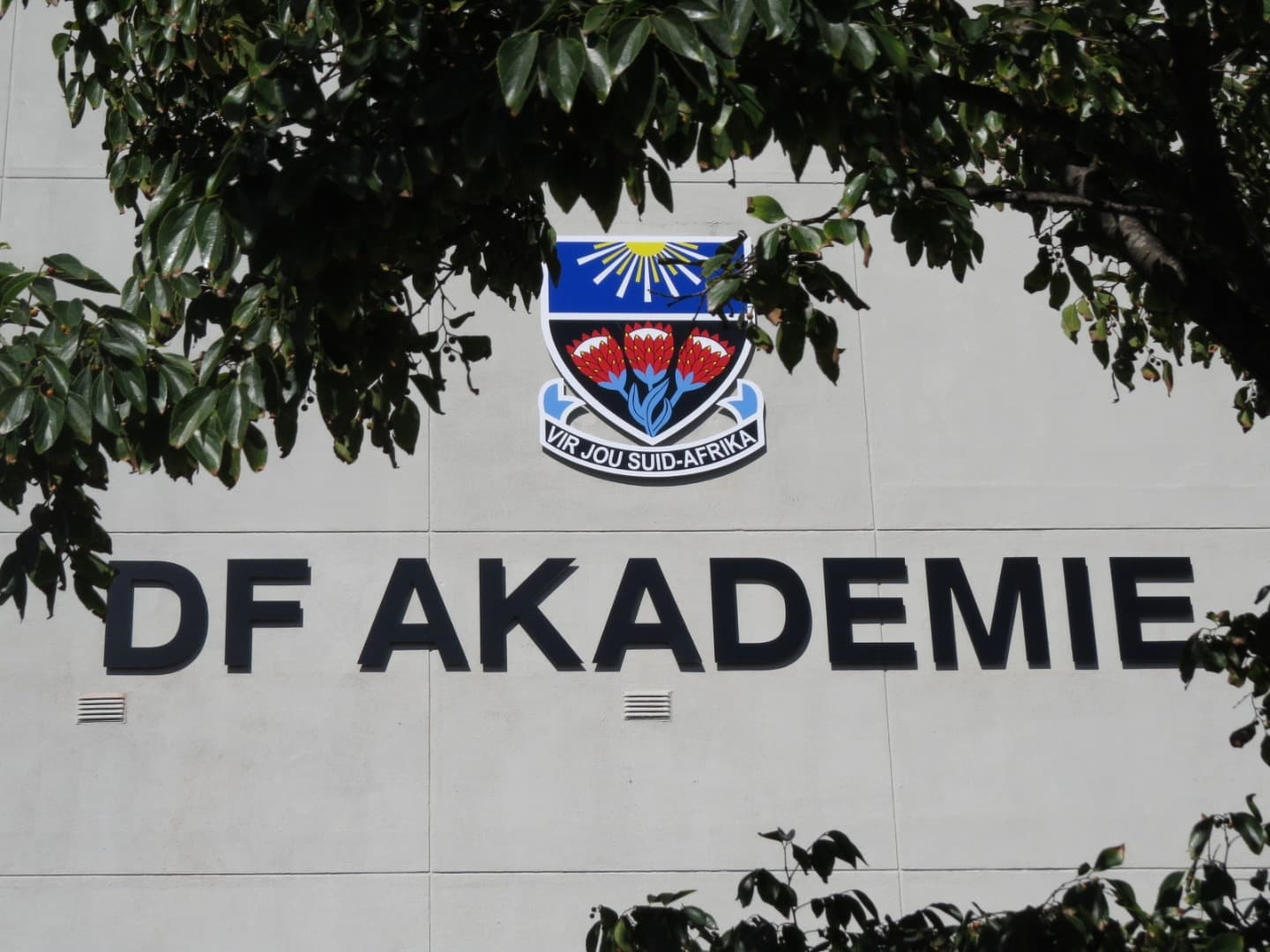 DF Akademie venue banner